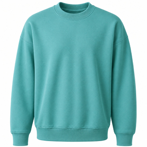 Sudaderas de Cuello Alto para Mujer, 100% Algodón, de Alta Calidad, Estilo Hip Hop, con Hombros Caídos y Corte Holgado, Estampadas, para Otoño e Invierno - Product Image 4