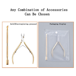 Beauty Nipper Hot Selling Stainless Steel Cuticle Nippers Nail Manicure Clippers Trimmer Pedicure Dead Skin <b>Remover</b> Fingers - Product Image 3