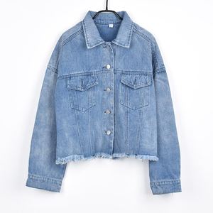 Camisas de Mezclilla de Algodón Azul Lavado de Primera Calidad para Mujer, Estilo Clásico, Manga Larga, Casual, Formal, Corte Holgado, Estilo Western - Product Image 4