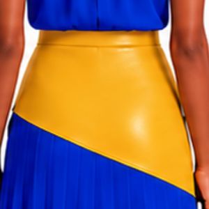 Women Fashion Pleated Midi <b>Skirt</b> High Waist Flared Design Elegant Casual Party <b>Office</b> Bottom Custom Wholesale Women Clothing - Product Image 4