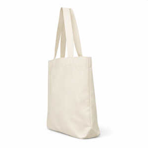 COTTON VOYAGE Custom Logo Printed White Canvas Tote <b>Bag</b> <b>Large</b> Size Reusable Shopping Organic Cotton <b>Shoulder</b> Handle <b>Bag</b> - Product Image 2