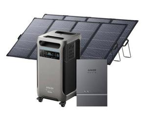 Estación de Energía Portátil Anker SOLIX F3800 Nueva de Alta Calidad con Garantía de 3 Años, Kit de Generador con Panel Solar de 400W - Product Image 1