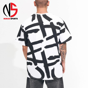 T-shirts Oversize Homme 2026 les Plus Vendus / T-shirt Oversize Homme en Matière 100% Respirante à Vendre chez Nurak, Qualité Supérieure - Product Image 2