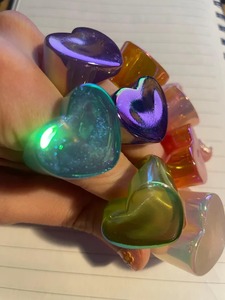 Anillos de Dedo de Resina Duraderos de la Mejor Calidad para Mujeres, Niñas y Niños - Accesorio para Fiestas y Bodas - Product Image 5