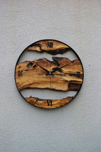 Natural Live Edge <b>Wooden</b> <b>Wall</b> <b>Clock</b>, Rustic Country Home Decor, Handmade Statement <b>Clock</b>, Wood <b>Wall</b> Art, Metal Frame - Product Image 5