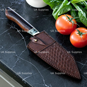 Couteau de cuisine professionnel en cuivre damas fait main de qualité supérieure, lame forgée ultra-affûtée, couteau de cuisinier professionnel, OEM ODM en gros - Product Image 6