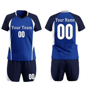 Latest Design Custom Breathable 100% Polyester Volleyball Uniforms Set with Custom Colors & Logos Wholesale Team Wear - Product Image 6