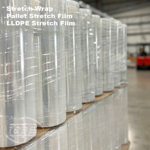 Rollo de Film Estirable de Plástico PE para Uso Industrial, Envoltura Transparente para Palés, Bolsas de Polietileno Coextruido, Film de Embalaje - Product Image 5