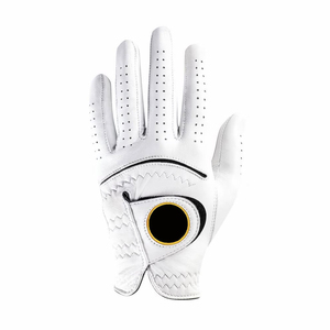 Guantes de Golf Blancos Originales OEM ODM para Hombre, de Cuero Cabretta Suave, Antideslizantes, Absorbentes del Sudor, Transpirables, Accesorios de Golf - Product Image 5