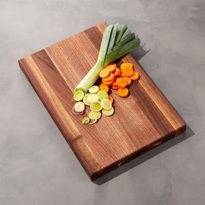Tabla de Cortar/Picar de Madera Maciza, Forma Rectangular, Ecológica, Apta para Lavavajillas, para Uso en la Cocina - Product Image 1