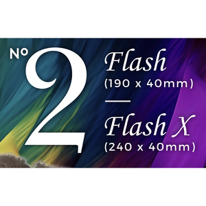 True Iconic Flash No. Peigne à 2 broches pour toilettage bleu - Product Image 1