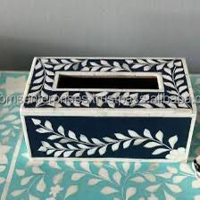 Latest Floral Style Mother of Pearl Inlay <b>Tissue</b> Box Paper <b>Tissue</b> Holder for Home Office or Hotel Use for <b>Weddings</b> - Product Image 6