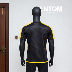 ขายส่งที่กําหนดเองเสื้อทีมฟุตบอลคลับทีมจูเนียร์2024/22บ้านย์สีฟ้าและสีเหลืองเสื้อฟุตบอลที่กําหนดเองเสื้อยืด - Product Image 4