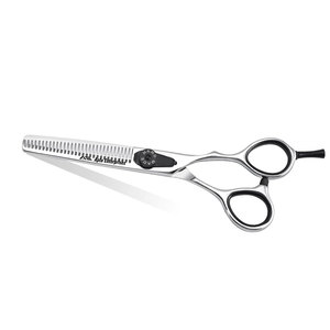 Ensemble de ciseaux de coiffure japonais professionnels de 6 pouces, acier inoxydable 440C, ciseaux droits ergonomiques légers et tranchants - Product Image 2