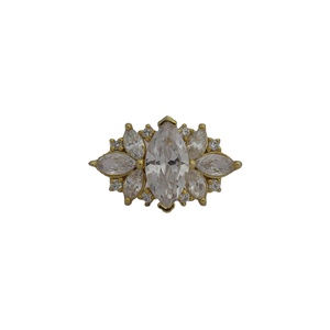 Anillo de compromiso de moissanita con forma de marquesa, plata de ley 925, anillo personalizado y fabricación para joyería de diamantes - Product Image 3