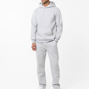 Ensemble de survêtement oversize pour homme, coupe ample, tenue de sport décontractée, confortable pour l'entraînement, le jogging, la course à pied et la mode - Product Image 1