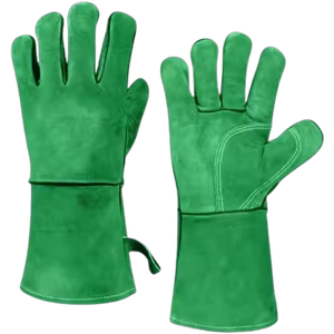 Gants en cuir de vachette renforcé, protection durable des mains pour le soudage, la lutte contre les incendies et les applications industrielles - Product Image 2