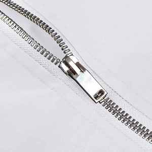 เสื้อแจ็คเก็ตบอมเบอร์หนังสีดำสำหรับผู้ชายไซส์ใหญ่ พร้อมกระเป๋าจีบ  สำหรับฤดูหนาว คุณภาพสูง ทำจากหนังแกะ - Product Image 5