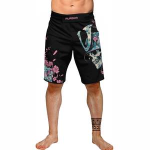 Pantalones Cortos de Entrenamiento MMA para Hombre, Personalizados, Elásticos, Ligeros, para Gimnasio, Fitness y Deportes, Fabricante y Proveedor - Product Image 5