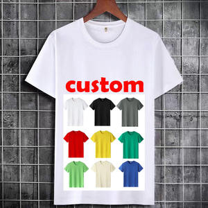 เสื้อยืดคุณภาพดีราคาส่ง 100 ตัว สีขาวฟอกขาว สำหรับงานซับลิเมชั่น พิมพ์ลายอนิเมะแบบนูน 3 มิติ ผ้าคอตตอน 180 กรัม - Product Image 3