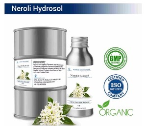 Hydrolat de Néroli Liquide 100% Pur Distillé à la Vapeur Ingrédients Floraux pour Tous Types de Peau - Product Image 2