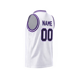 Maillot de basket personnalisé, dernier design, sans manches, tissu respirant, grande taille, anti-transpiration, antibactérien, 100% polyester - Product Image 6