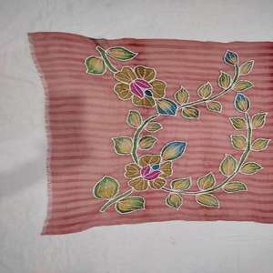 Chal Largo de Lana Merino Premium, Bordado, Transpirable, Estampado a Mano, Suave, Cálido, Ligero y Elegante para Mujer - Product Image 5