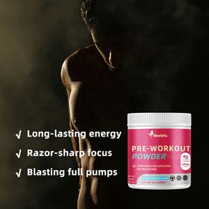 ผงพรีเวิร์คเอาท์ OEM/ODM, อะมิโนเอนเนอร์จี, อาหารเสริมเพิ่มความทนทานพร้อมคาเฟอีน, แอล-เธานีน, บีต้า-อะลานีน, แอล-ซิทรูลีน - Product Image 3