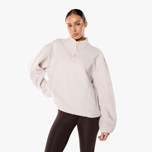 Women's Polar Fleece Jacket 340 GSM Heavy Warm Anti Pilling <b>Thermal</b> Outdoor Hiking Workwear Full Zip Winter Coat Breathable - Product Image 2