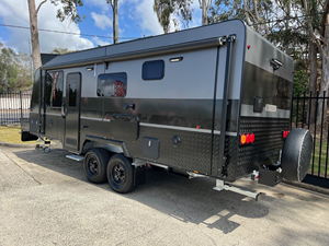 Remolque de Viaje de 21 pies, Caravana RV de Doble Eje, Casa Móvil con Cocina, Baño y Espacio para Dormir, para Uso Familiar en Viajes - Product Image 4