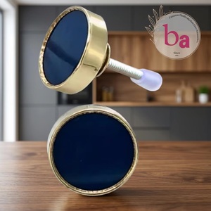 Poignée de meuble ronde en laiton bleu, style moderne, durable, pour armoire, bar, cuisine, tiroir, porte, placard - Product Image 6