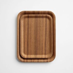Plateau de service en bois naturel très demandé, résistant à la chaleur, pour la cuisine, porte-aliments et boissons pour la maison et les restaurants à prix raisonnable - Product Image 6