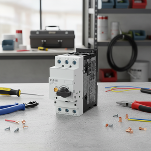 Interruptor de Protección de Motor EATON <span class=keywords><strong>PKZM4</strong></span>-<span class=keywords><strong>40</strong></span> 690V de Alta Integración y Amplia Compatibilidad para Bombas, Ventiladores y Compresores - Product Image 1