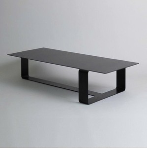 Mesa de Centro Minimalista de Metal Negro, Mesa de Salón Moderna de Hierro, Mesa de Té Rectangular de Lujo - Product Image 3