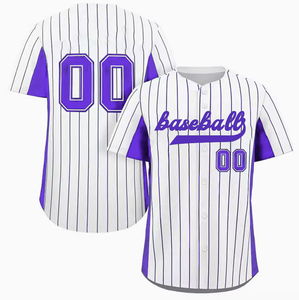 Ensemble d'uniformes de baseball professionnels, maillot d'équipe respirant, fournisseur en gros OEM, étiquette privée, maillot d'équipe de baseball personnalisé - Product Image 4