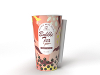 Madam Hong Taiwan Original Bubble Tea avec des billes de tapioca dans un gobelet de 250 ml