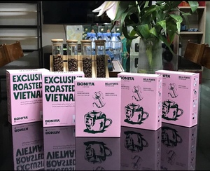 HANCOFFEE Vietnam Café Instantáneo 3 en 1, 13% Café Liofilizado, Mezcla de AZÚCAR y LECHE, Práctico, 18 piezas/caja _ Soporte OEM ODM - Muestra Gratis - Product Image 5