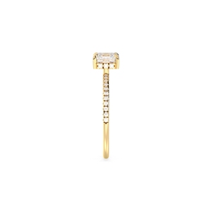 Anillos de Boda de Diamantes Cultivados en Laboratorio HPHT CVD de Oro Sólido de 14K, Precio de Fábrica REYES, Joyería Fina Minimalista para Mujer - Product Image 4