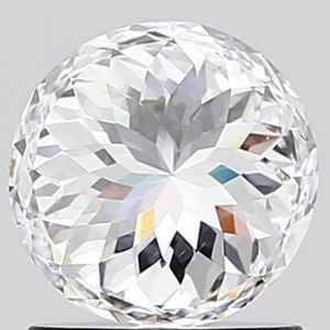 Diamante CVD suelto de corte portugués redondo de 2.01 quilates cultivado en laboratorio, pulido a mano en India para la fabricación de joyas, anillos, pendientes y colgantes. - Product Image 1