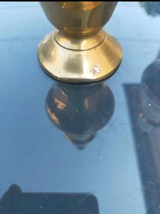 Gold Design <b>Engraved</b> Salt Shaker Elegant Tableware Perfect For Stylish Dining And Premium Kitchen Use Wholesale From India - Product Image 2