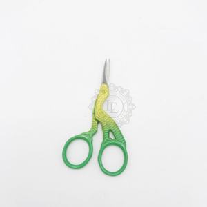 Ciseaux à cils en forme d'oiseau Ombre de qualité supérieure étiquette personnalisée lame droite en acier inoxydable outil de beauté durable manucure - Product Image 2