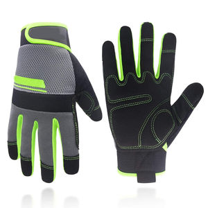 Gants de sécurité mécaniques tendance fabriqués au Pakistan, gants de protection pour le travail quotidien et les chantiers de construction, respirants - Product Image 1