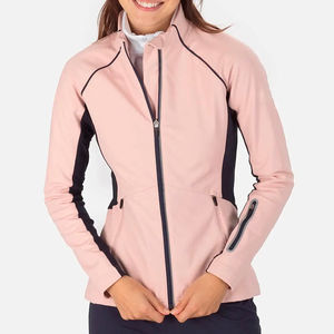 Chaqueta Cortavientos Softshell 2024 con Logotipo Personalizado para Mujer, Tejido de Alta Calidad para Exteriores, Cuello Alto, Procesamiento de Punto para Invierno - Product Image 1