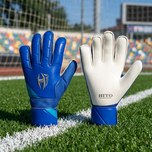 Gants de gardien de but de football professionnels respirants avec protection des doigts, en latex allemand - Product Image 3