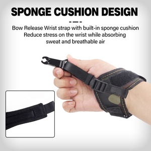 SPG Archery Compound Bow Release Aids Bögen und Pfeilset Jagd Verstellbares tragbares Handgelenk zubehör Werkzeug Gefaltete Ausrüstung - Product Image 3