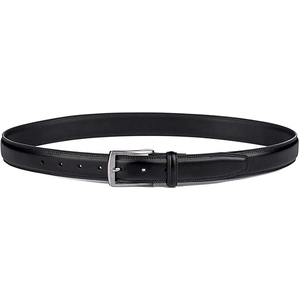 Ceinture décontractée en cuir véritable PRIMEFIELD ENTERPRISES, couleur unie, en cuir de vachette, boucle à ardillon en fer robuste, ceinture rectangulaire argentée - Product Image 2