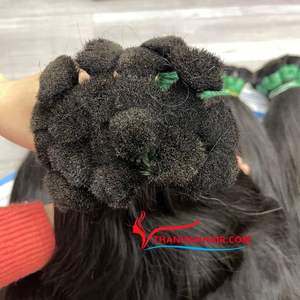 Precio al por mayor Extensiones de cabello de color negro A granel 100% Cabello humano vietnamita de súper alta calidad Sin enredos sin desprendimiento Gran stock - Product Image 6