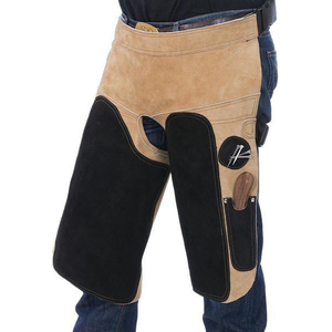 Delantal de cuero para herrador con bolsillos para herramientas, equipo duradero para el cuidado de caballos - Product Image 2