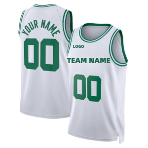 Camisetas de Baloncesto Personalizadas de Nuevo Diseño y Alta Calidad, con Estampado Luminoso, Cosidas, Antibacterianas, sin Mangas, Unisex, 100% Poliéster - Product Image 5