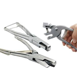 Perforadora de orejeras para animales, perforadora de acero inoxidable, dispositivo de control animal, identificación de cerdas, vacas y ovejas, suministros para animales - Product Image 4